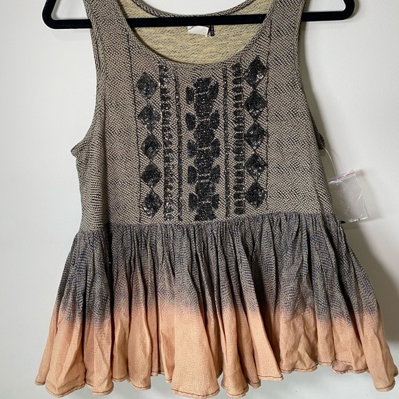 Anthropologie Boho/Hippie Style Beaded Tank Top (Akemi + Kin): Never Worn! - Picture 2 of 15